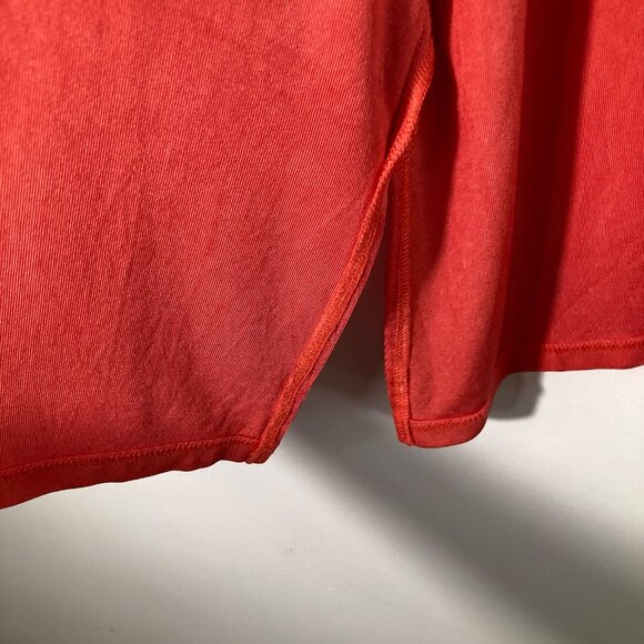 Womens Chicos Travelers Collection Open Cardigan Pleat Front Orange XL‎ - Picture 6 of 9